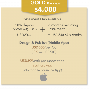 GOLD Package (Basic Edition) – iOS version