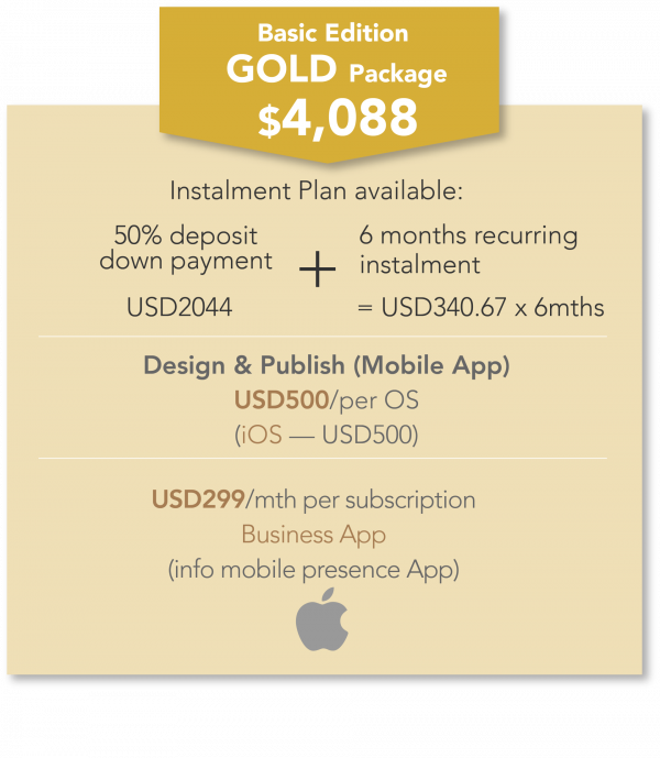 GOLD Package (Basic Edition) – iOS version - Image 2