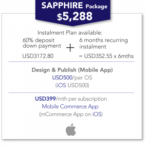 SAPPHIRE Package​ (mCommerce Edition) – iOS version