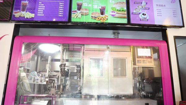 Fully Automated Robotic Burger Machine