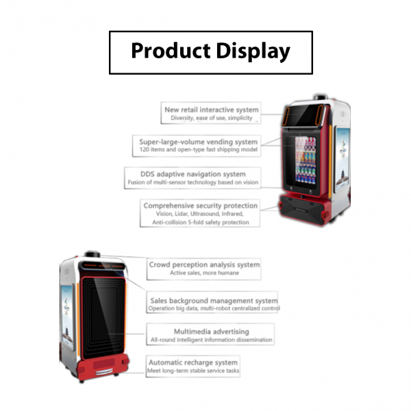New Retail Self-Driving Robot Selling with One-click Intelligent Vending Machine Proactive Service Mobile - Image 6