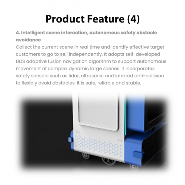 New Retail Self-Driving Robot Selling with One-click Intelligent Vending Machine Proactive Service Mobile - Image 10