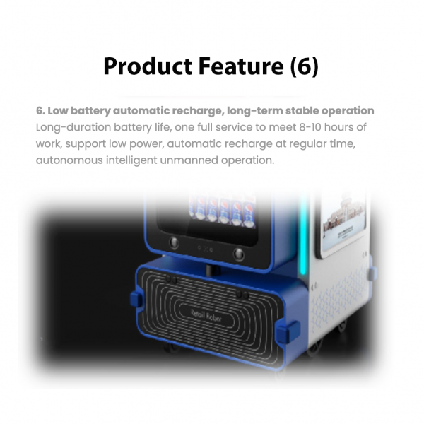 New Retail Self-Driving Robot Selling with One-click Intelligent Vending Machine Proactive Service Mobile - Image 12